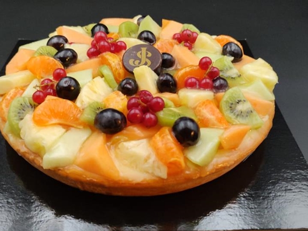 Versfruit vlaai