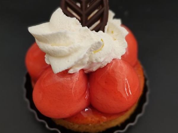 Harde wener aarbeien bavaroise